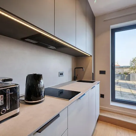 Noir Penthouse Terrace By Irundo Apartment Zagreb Exterior photo